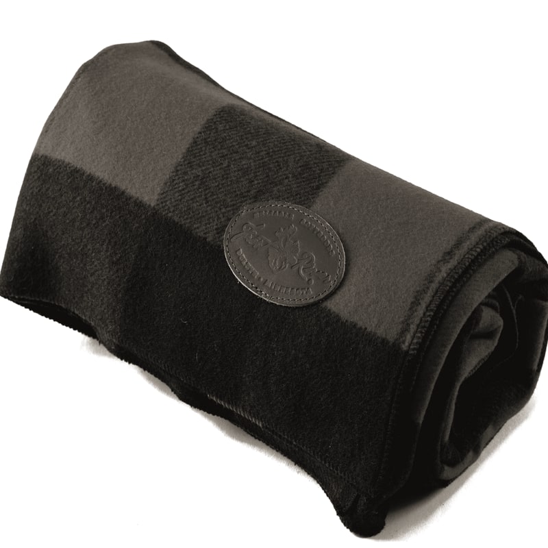 Frost River wool blanket in natural tan, heavyweight 100% wool suitable for bedroll use and camp life